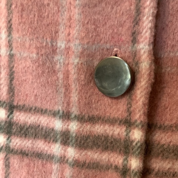 Pink Plaid Flannel Shacket - Picture 6 of 6